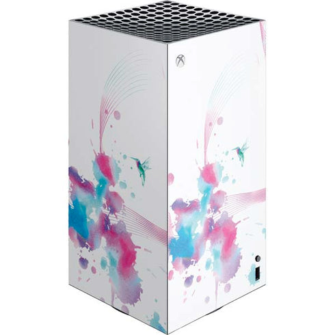 Violet Harmony (Hummingbird) XBox Series X Digital Edition Console Skin